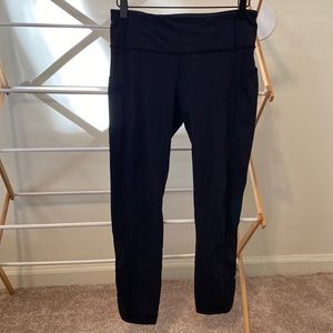 Lululemon Black Pocket Leggings